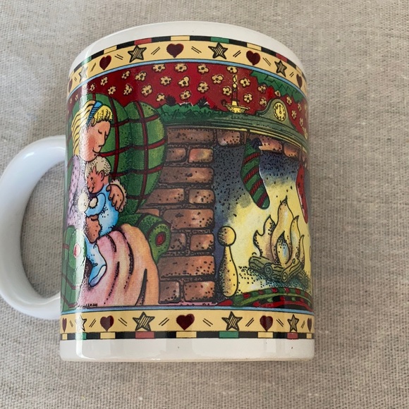 Vintage 1994 Holiday mug, Tarsha International. - Picture 1 of 8